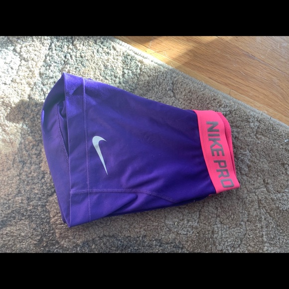 Nike Pants - PURPLE NIKE PROS